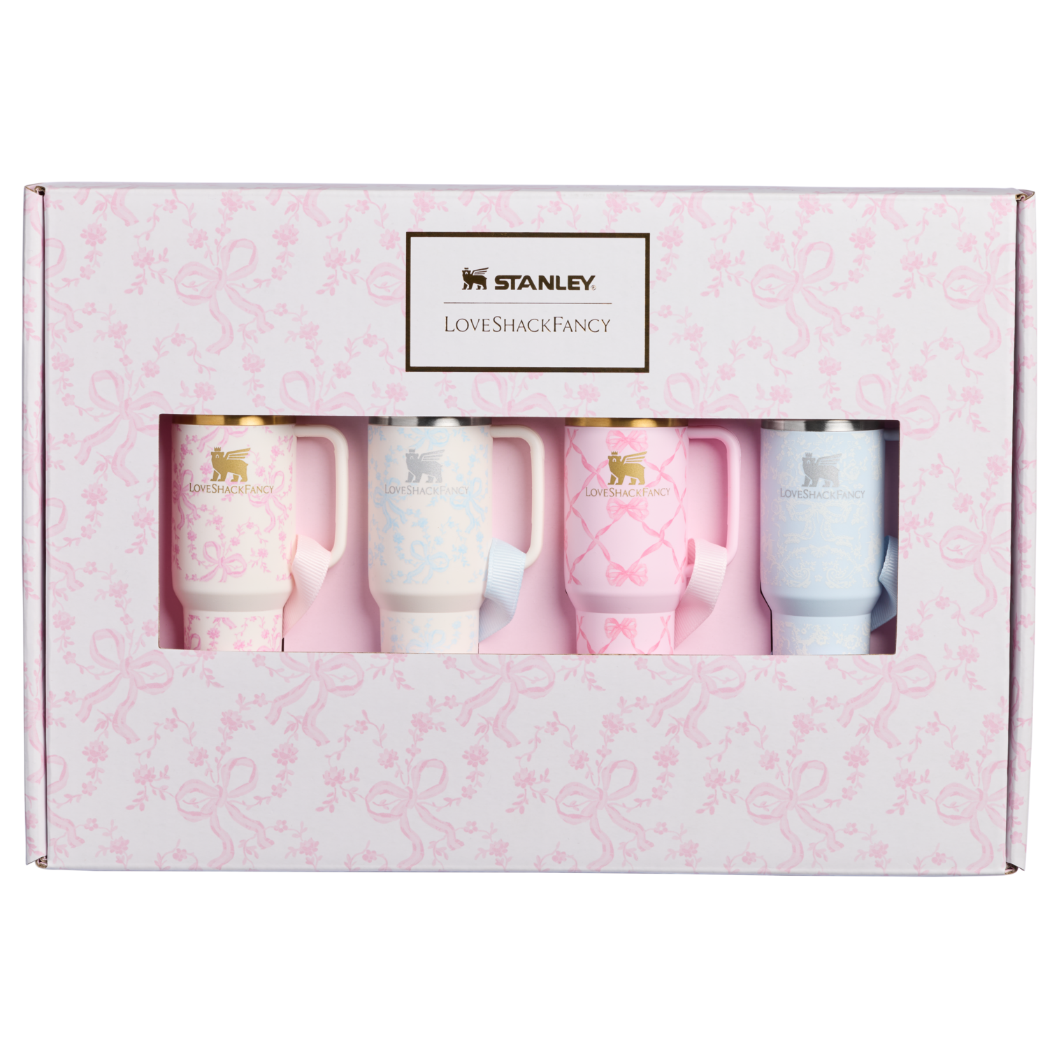 Stanley 1913 x LoveShackFancy Holiday Quencher ProTour Ornament Set - Easy Swap