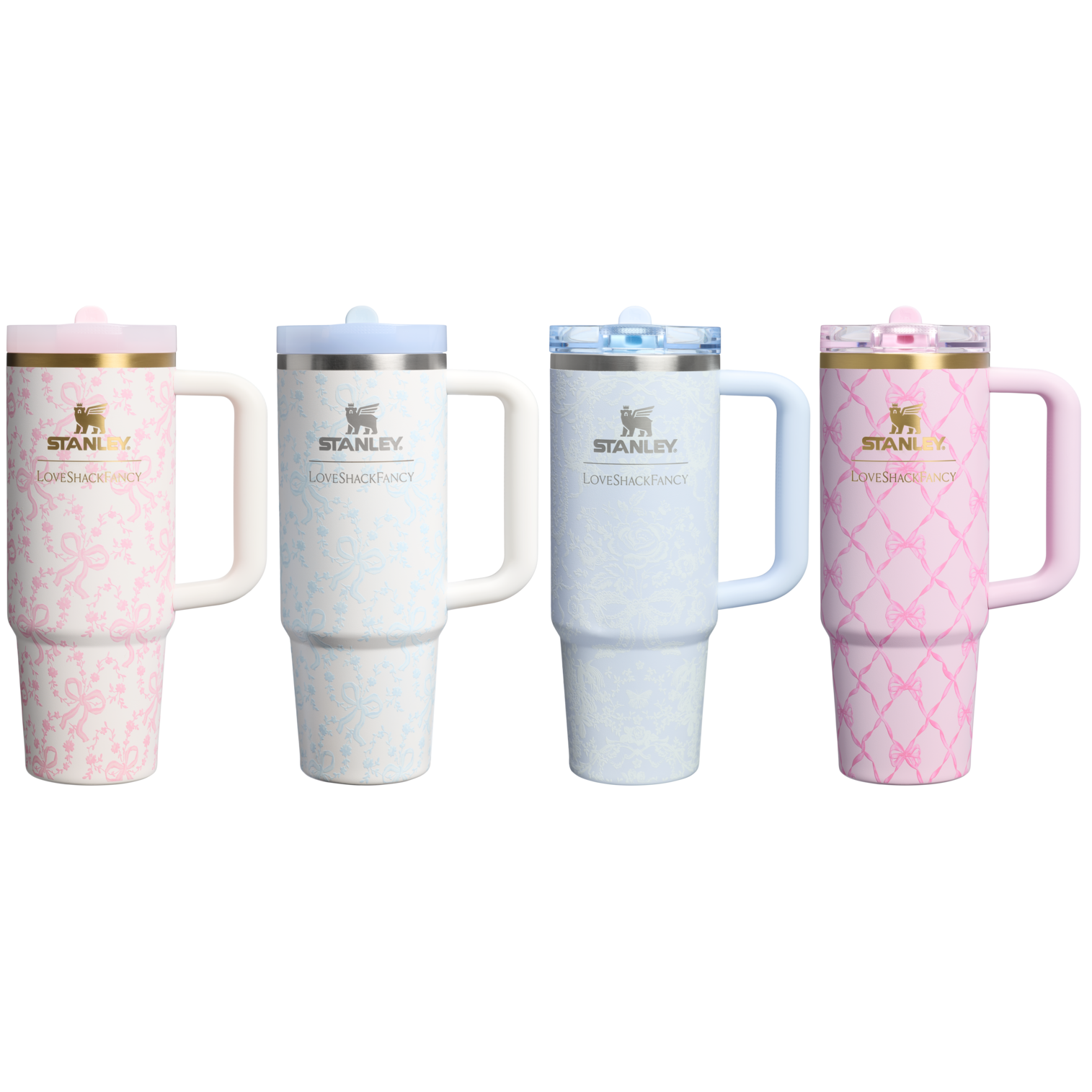 Stanley 1913 x LoveShackFancy Holiday The Quencher ProTour Set 4-pack - Ready Spare